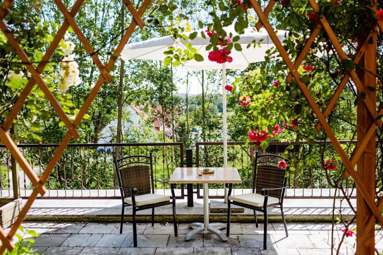 Hotel Restaurant Zwergschloesschen Gera Buitenkant foto